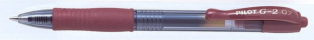 PILOT Gelschreiber G2 mit brauner Tinte - Bild 1