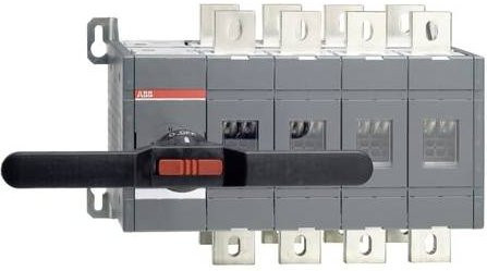 ABB Lastumschalter OT1250E04CP 1250A 1000V Schwarz und Grau - Bild 1