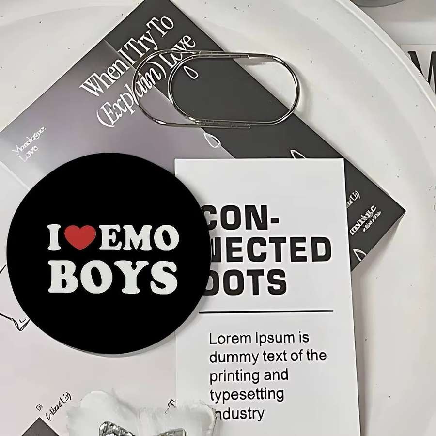 52TOYS Abzeichennadeln I Love Emo Boys - Bild 4