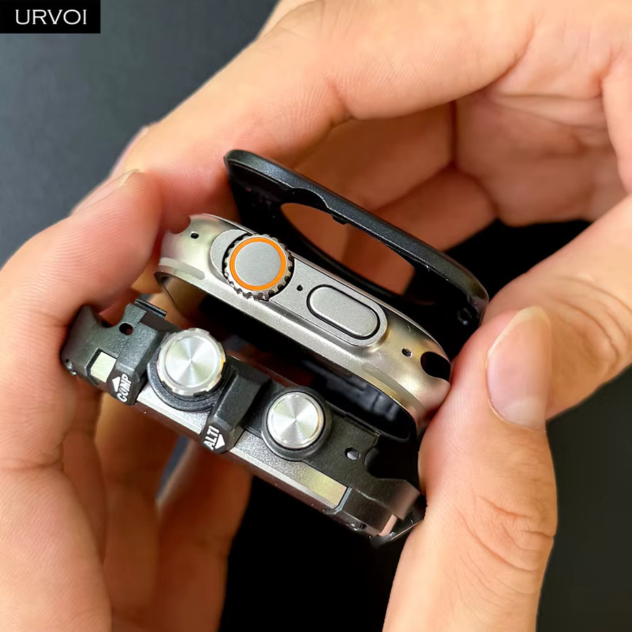 URVOI Uhrenzubehör, Vollständige Abdeckung für Apple Watch Ultra 3 2, harter Bumper, 49 mm - Bild 4
