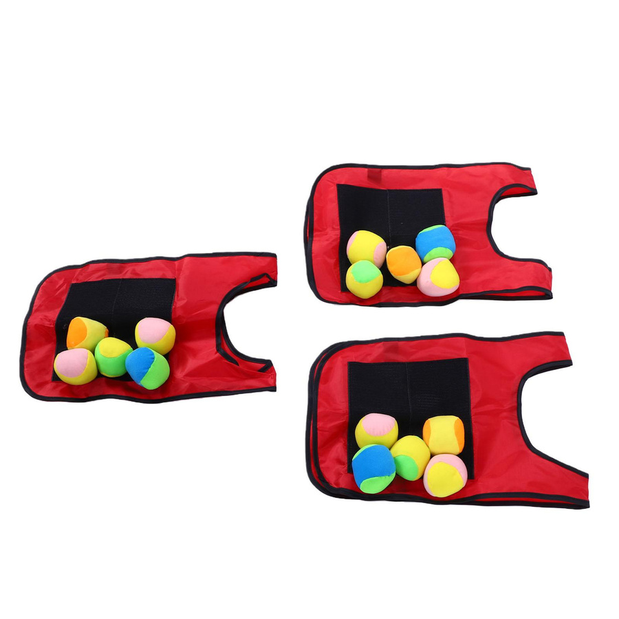 TOMTOP JMS Klebriges Ballwesten-Set Multifunktional Rote Farbe Set - Bild 4