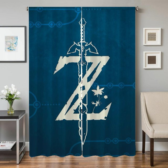 Zelda-a Verdunkelungsvorhänge für Küche und Wohnzimmer, 2er-Set, Grau, Breite: 50 cm, Höhe: 70 cm - Bild 1
