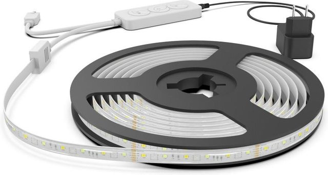 Hama RGBW LED-Streifen mit WLAN, dimmbar, selbstklebend und kürzbar, 5 m - Bild 1
