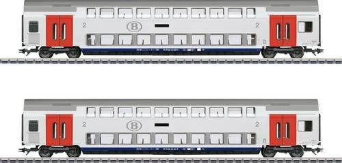 Märklin Doppelstockwagen-Set SNCB, H0, 1:87 - Bild 1