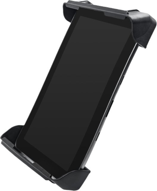 VINmounts Industrielle Tablet-Halterung in Schwarz, verstellbare Hochleistungsklemme für Tablets bis 260 x 161 mm, universeller Ständer mit 30 mm Klemmbreite - Bild 1