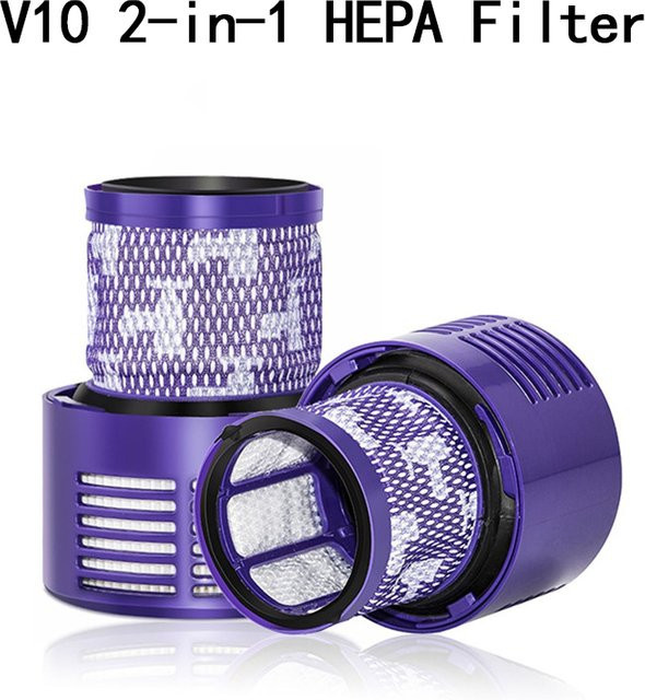 Dyson V10 US-Version Waschbarer HEPA Ersatzfilter in Purple - Bild 1