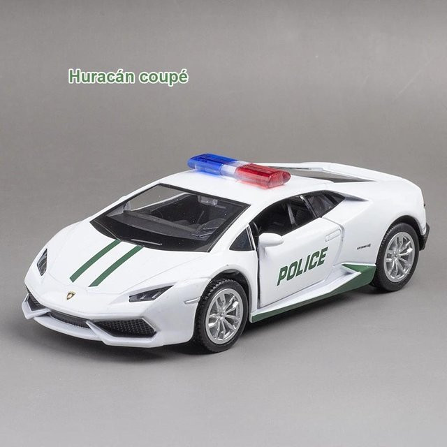 Linyi toy car Polizeiauto, Automodell, 1:36, Metall, ab 14 Jahre - Bild 1
