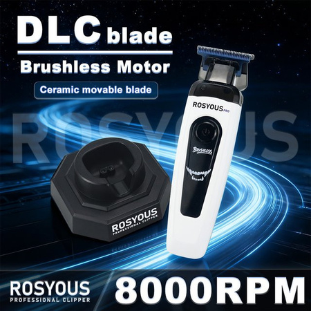 ROSYOUS RSpro-202 Haarschneider für Herren, Weiß