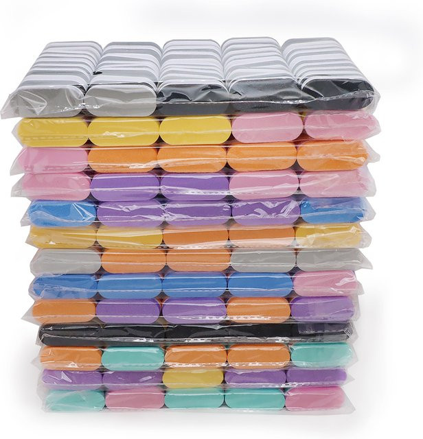 JEARLYU Mini-Nagelpufferblock Zweifarbige Schleiffeile, Hände & Füße - Bild 1