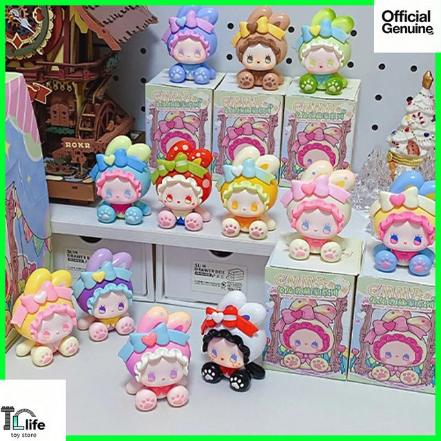 EMMA Bunny Collector Debüt Serie Mini Blind Box Kawaii Mystery Box Anime Figuren Multicolor - Bild 1