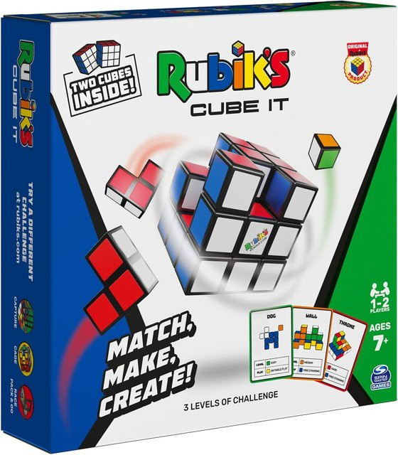 Spin Master Rubiks Cube It, Strategiespiel, für 2 Spieler, ab 7 Jahre - Bild 1