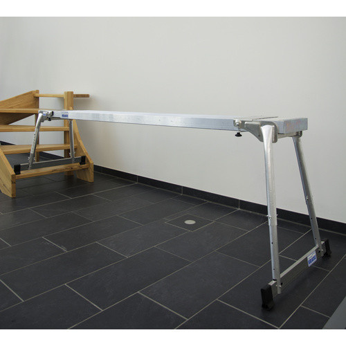 Krause Teleset STABILO Trittleiter aus Aluminium in Silber - Bild 4