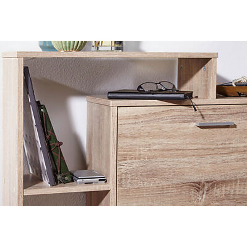 Schuhkipper Wohnling Eiche Sonoma Nachbildung Braun B/H/T: 24 x 93 x 85 cm - Bild 2