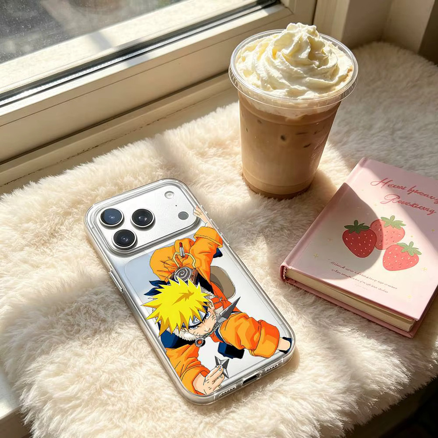 Transparente Naruto Anime Handyhülle für iPhone 17 16 15 14 13 12 11 Pro Max Plus X XR XS Max und Air - Bild 2
