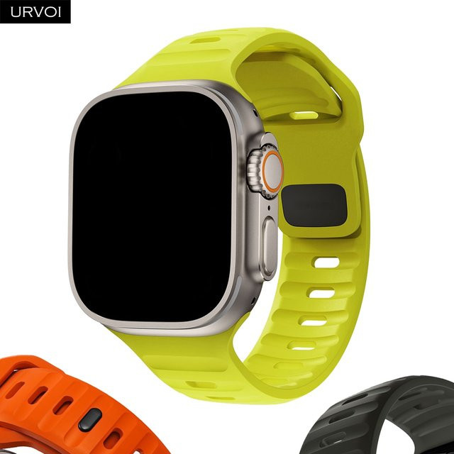 URVOI Uhrenarmband Silikon, Unisex, Bunt - Bild 1