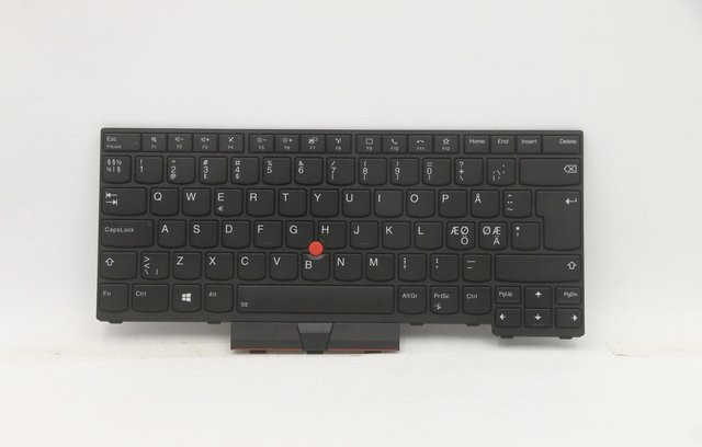 Lenovo Notebook-Ersatzteil Tastatur in Schwarz mit Nordic-Layout - Bild 1