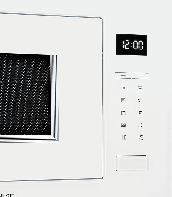 Exquisit EMW25-G-020 Einbau-Mikrowelle mit Grill in Weiss - Bild 2