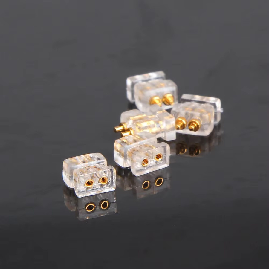 FDBOY 2pin Buchse Weiblich 0,78mm DIY Custom Kopfhörer Kabel Zubehör Stecker Transparent - Bild 3