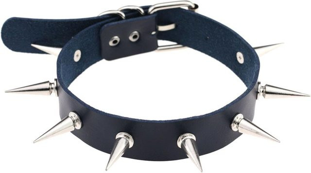 YIRAN Choker Halskette, Leder, Schwarz, Damen - Bild 1