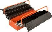 Bahco Werkzeugkasten aus Metall in Schwarz/Orange unbestückt 1497MBF550 - Bild 1