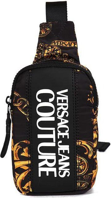 Versace Jeans Couture Ein Schulter-Crossbody-Tasche, Herren, Schwarz - Bild 1