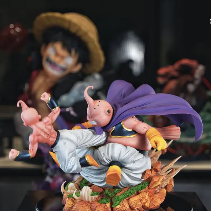 Bandai Dragon Ball Anime Figur Majin Buu Sammlerstück aus Kunststoff, mehrfarbig - Bild 5