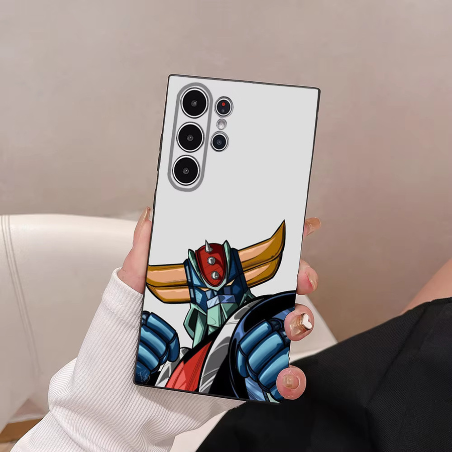 UFO Robot Grendizer Handyhülle für Samsung Galaxy S21 S22 S23 S24 S25 Serie FE Plus Ultra in Multicolour aus weichem TPU - Bild 3