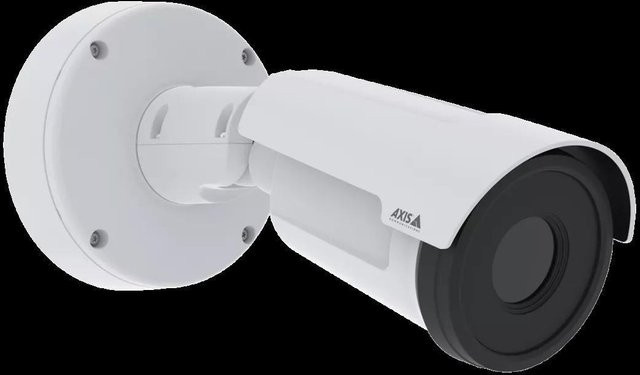 Axis Q1971-E Thermo-Netzwerkkamera Bullet in Weiß für den Außenbereich mit fester Brennweite und Audio-Unterstützung - Bild 1