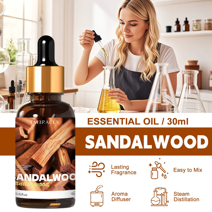 EMBRACEX Sandelholzöl, 30 ml, Unisex - Bild 4