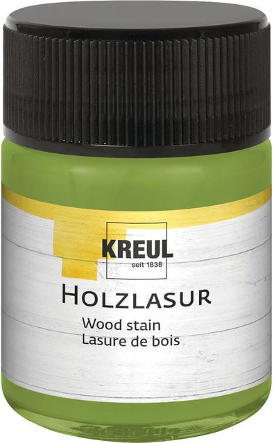 Kreul Kreative Wasserbasierte Holzlasur in Pistazie Grün, 50 ml - Bild 1