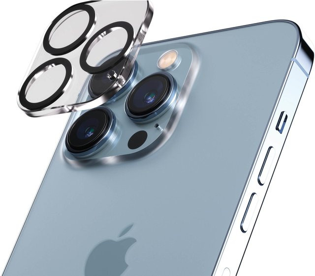 PanzerGlass Kameraschutz für Apple iPhone 13, iPhone 13 mini, iPhone 13 Pro und iPhone 13 Pro Max in Transparent - Bild 1