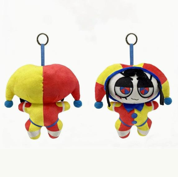 Yiran toy Der Erstaunliche Flauschige Plüschanhänger, Weiche Stoffpuppe, Rucksackanhänger, 23cm - Bild 1