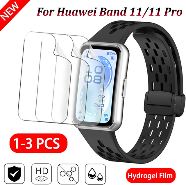 Displayschutzfolie Huawei Band 11, transparent, TPU - Bild 1