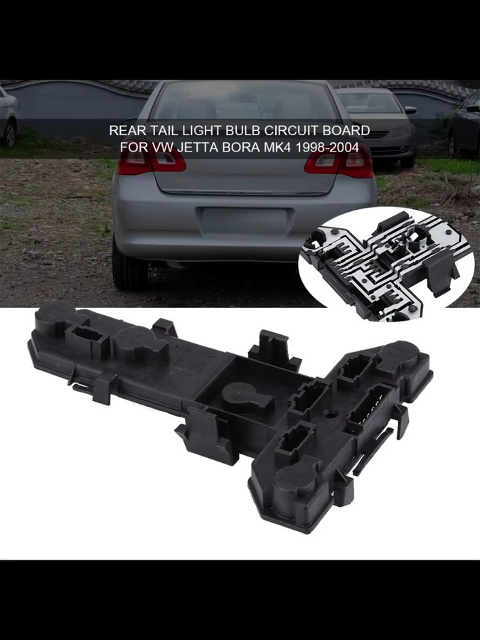 YOSOO Auto-Rücklicht-Lampenfassung Platine für Bora MK4 1998–2004 1J5-945–257 in Schwarz - Bild 7