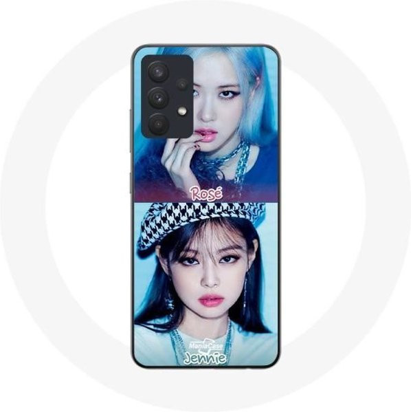 Handyhülle für Samsung Galaxy A13 4G und A13 4G Lite mit Blackpink K-Pop Poster Design in Schwarz und Multicolour - Bild 1
