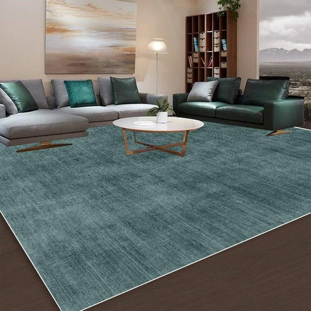 Karpetti Design Teppich in Grün mit abstraktem Muster, rutschfest und waschbar, B/T: 160 x 200 cm - Bild 1