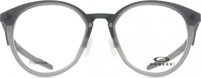 Oakley Cognitive R Brille, Herren, Vollrand, Rund, Kunststoff, Grey - Bild 1