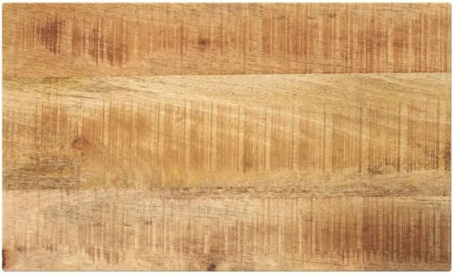 vidaXL Tischplatte aus Mango Massivholz in Braun, Rechteckig, Rustikal, B: 50 cm, T: 20 cm, H: 2,5 cm - Bild 1