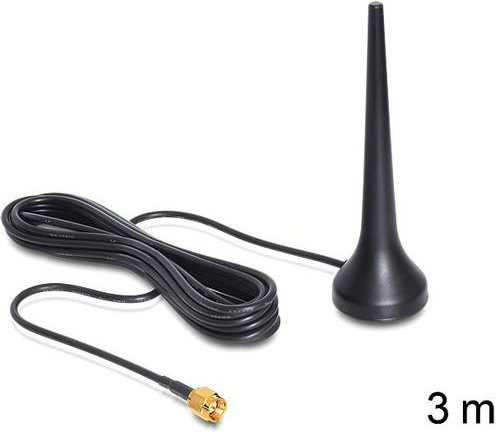 Delock 88690 Innenantenne GSM für 3G und Cellular in Schwarz - Bild 1
