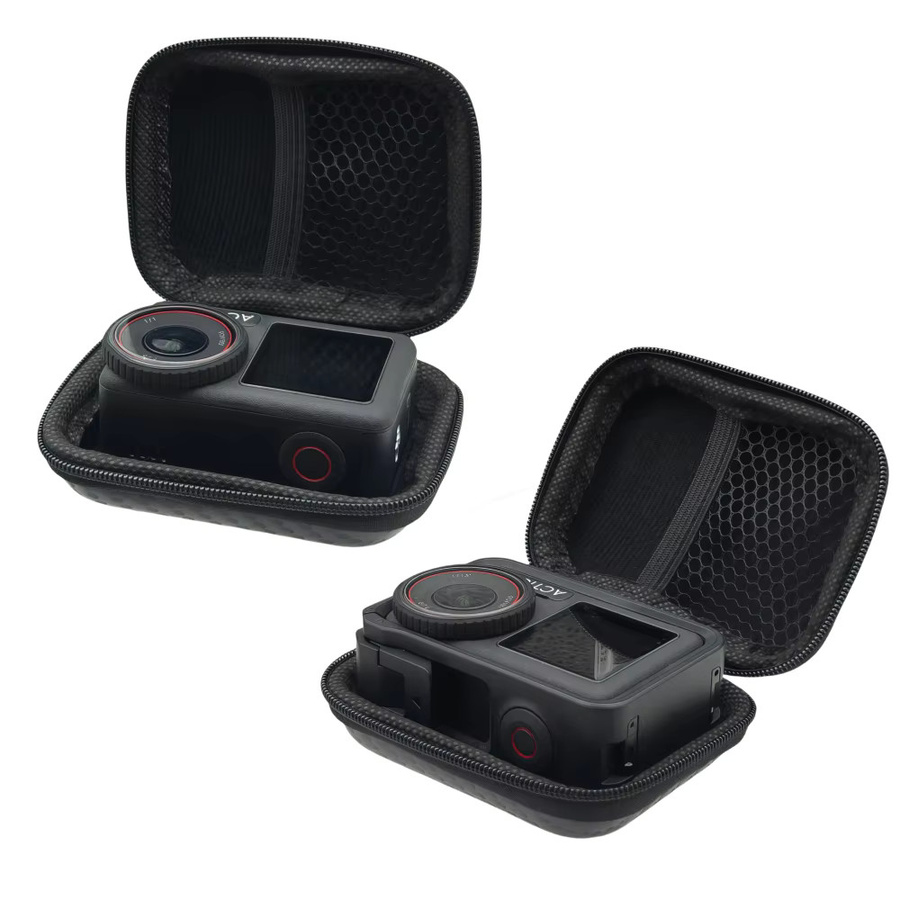 Wasserdichte Mini-Schutzhülle und Tragetasche für DJI Action 5 Pro sowie GoPro Hero 13, 12, 11, 10 in Schwarz - Bild 5