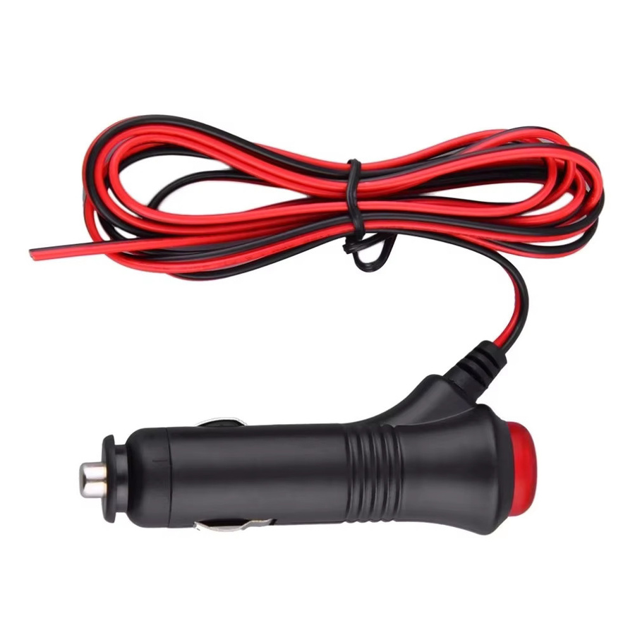 Kebidu Universal Auto Zigarettenanzünder Splitter mit Ein- und Ausschalter für 12V und 24V in Schwarz - Bild 5