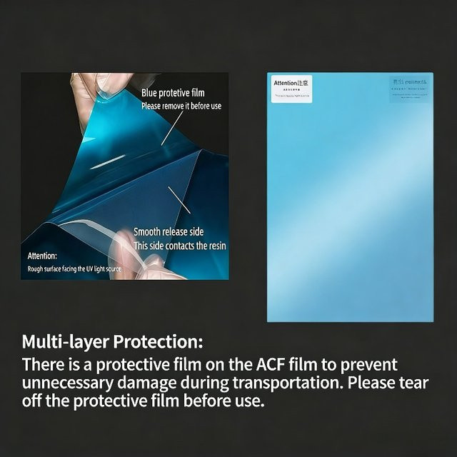 Anycubic ACF-Releasefolie für Anycubic M5 M5s M7 M7 Pro M7 Max 3D-Drucker LCD-Serie in Blau - Bild 1