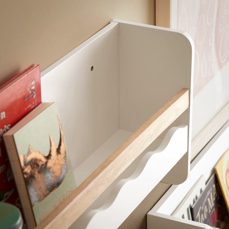 SoBuy Kindergarderobe KMB78-W mit Bücherregal und Ablage in Weiß - Bild 5