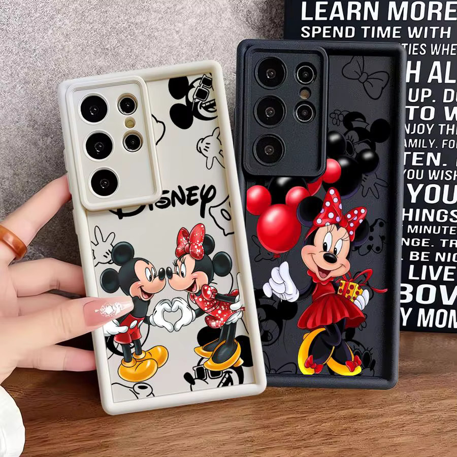 Disney Mickey Minnie Soft Cover Handyhülle für Samsung Galaxy S26 Ultra S25 S24 S23 S22 S21 und S25FE S24 Plus S20FE - Bild 2