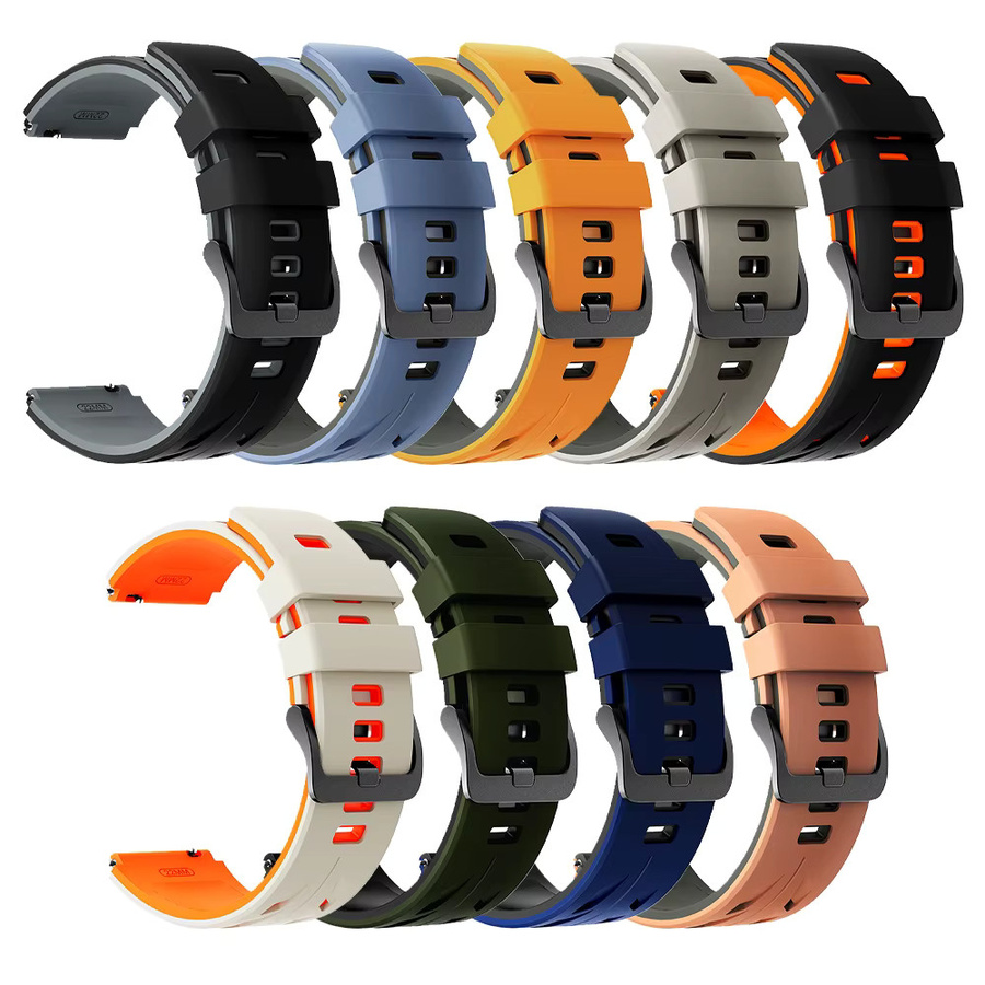 Xiaomi Uhrenarmband Silikon, 22 mm, multicolor - Bild 4
