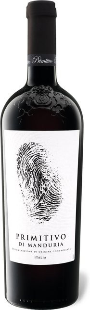 Identità Primitivo di Manduria DOC, Primitivo, halbtrocken, Rotwein, 2023, 0,75 l - Bild 1