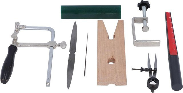 Shoemst Ringguss-Werkzeug-Set aus Metall für die Herstellung von Schmuckwachsringen in Grau und Multicolour - Bild 1