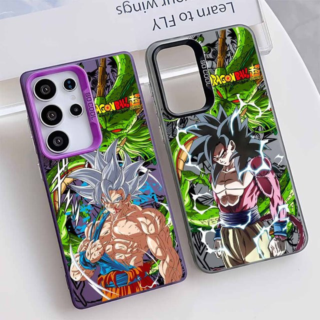 D-Dragon Dragon Ball Saiyan Handyhülle für Samsung Galaxy S26 S25 S24 S23 S22 S21 S20 FE Ultra Plus in Multicolor - Bild 1