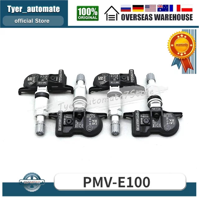 GANGLE Reifendruck-Überwachungssensor PMV-E100 42607-53040 433 MHz für Toyota Avalon, Camry, 4Runner und Corolla - Bild 1