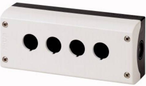 Eaton Aufbaugehäuse M22-I4 aus Kunststoff in Grau Anthrazit Weiß mit IP67 Schutzart - Bild 1